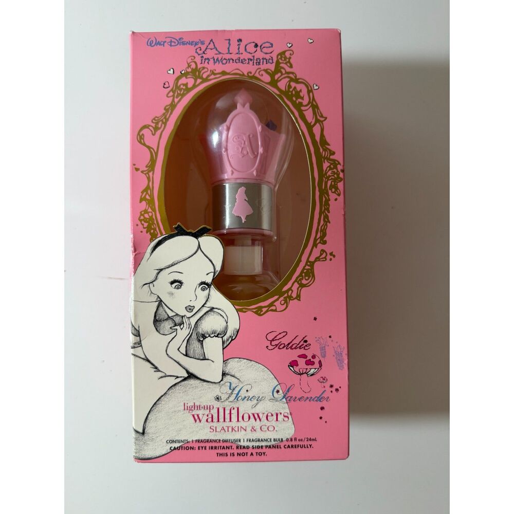 RARE VTG Disney Alice in Wonderland "Goldie" Light-Up Wallflower Slatkin & Co.